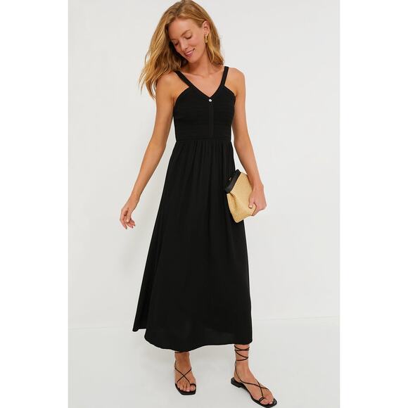 TUCKERNUCK Black Gillian Dress Size M NWT Retail $148 Tuckernuck - Picture 6 of 7